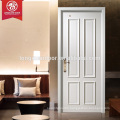 Modern interior wood panel door designs with white color; various designs solid wood door